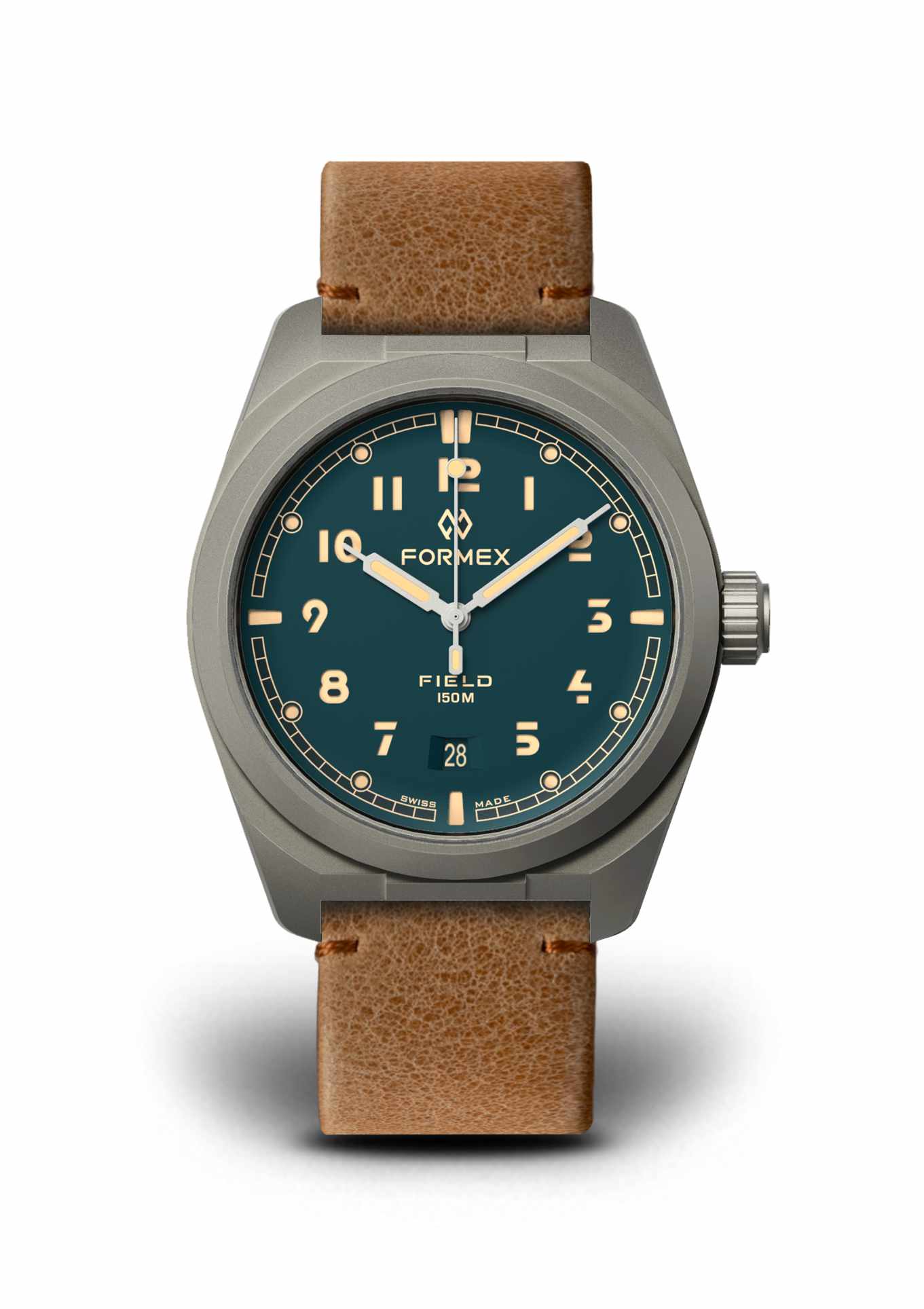 Leather strap light brown