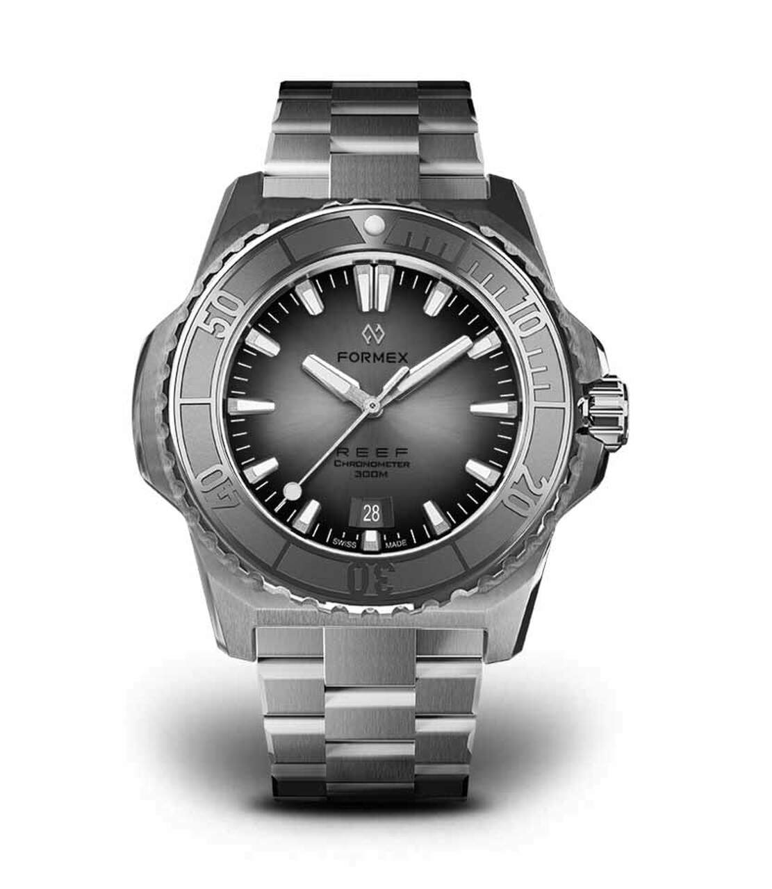 Steel Bezel.Steel Bracelet