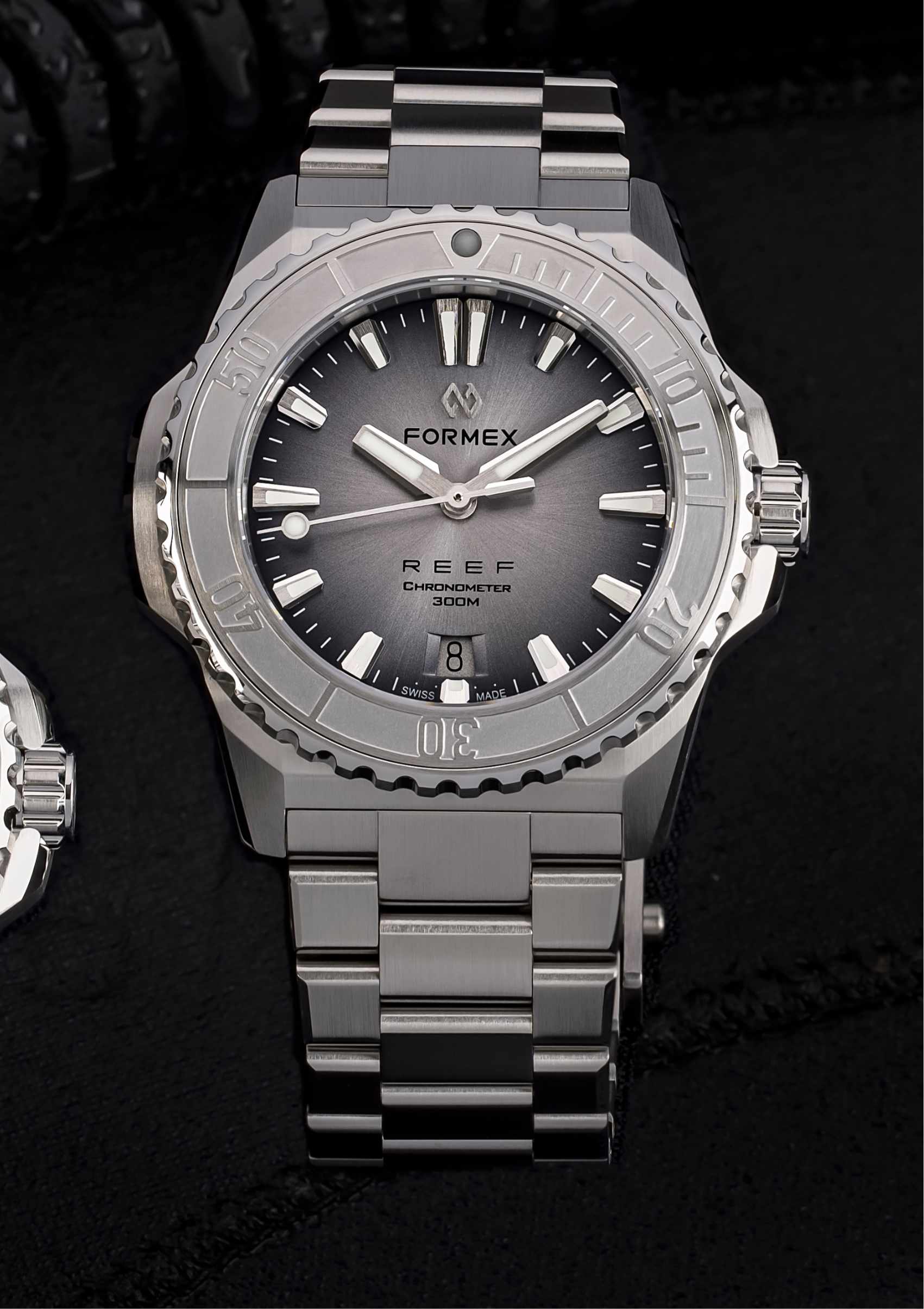 Formex REEF 39.5mm Silver – chronofactum.com