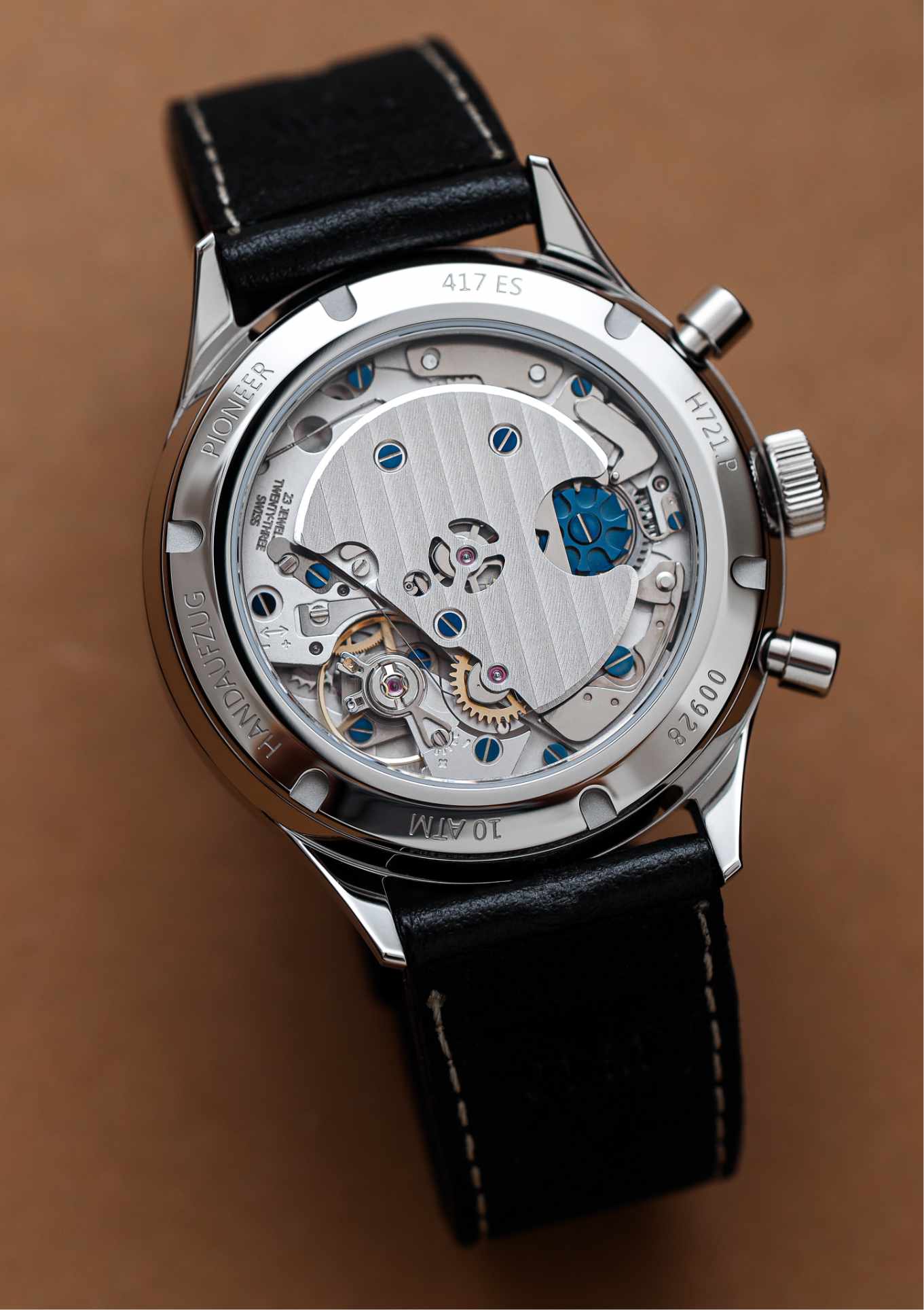 Hanhart 417ES 42mm Reverse Panda – chronofactum.com