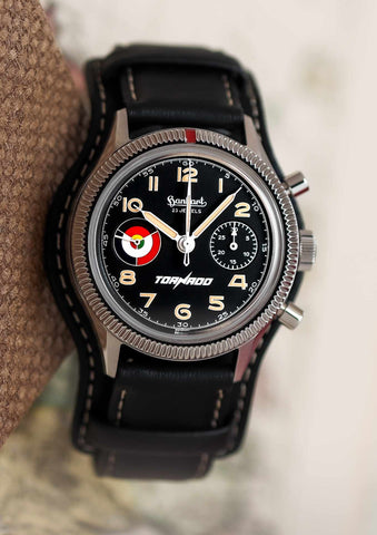 Hanhart 417 ES Tornado Maiden Flight 39mm Flyback