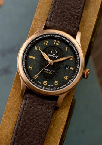 Isotope Old Radium Bronze Pilot Ash Grey