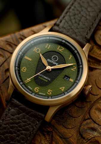 Isotope Old Radium Bronze Pilot Olive Green