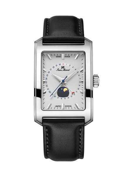 Horween leather strap black