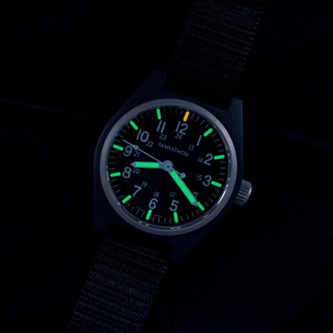MARATHON 34mm Black General Purpose Quartz - MaraGlo - WW194009BK