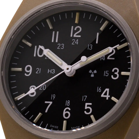 MARATHON 34mm Desert Tan General Purpose Quartz GPQ - WW194004DT