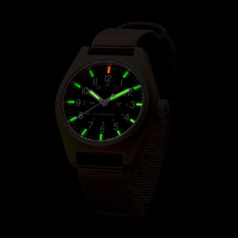 MARATHON 34mm Desert Tan General Purpose Quartz GPQ - WW194004DT