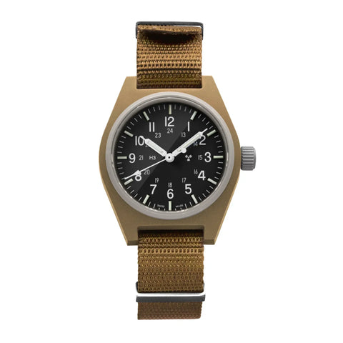 MARATHON 34mm Desert Tan General Purpose Quartz GPQ - WW194004DT