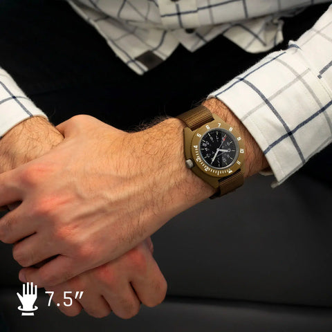 MARATHON 41mm Desert Tan Pilot Navigator with Date - WW194013DT