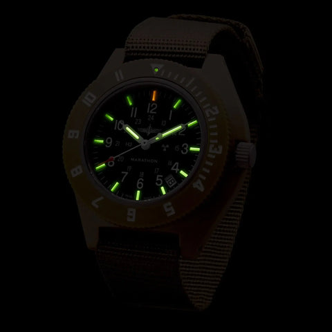 MARATHON 41mm Duvdevan Desert Tan Pilot Navigator - WW194013DT