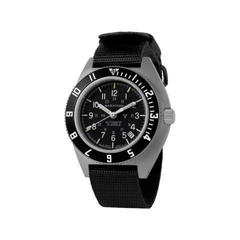 MARATHON SSNAV-D Steel Navigator Automatic - Black Dial - WW194030SS