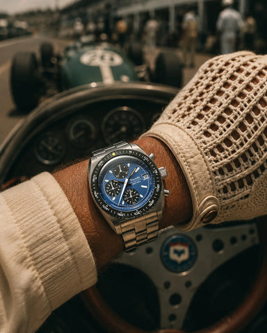 Nivada Grenchen Autochron Blue Mecaquartz 77005Q
