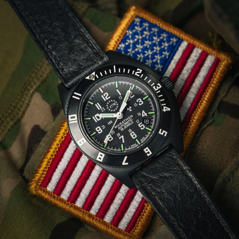 MARATHON 41mm US 250 Limited Edition Anthracite Navigator w/Date (SSNAV-D) - WW194030AN