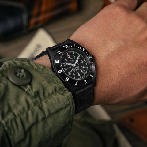 MARATHON 41mm US 250 Limited Edition Anthracite Navigator w/Date (SSNAV-D) - WW194030AN