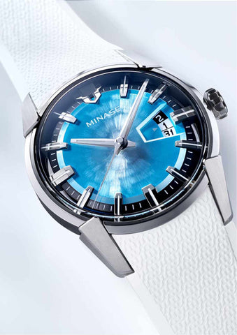 Minase Divido 2.0 Ice Blue - White Rubber