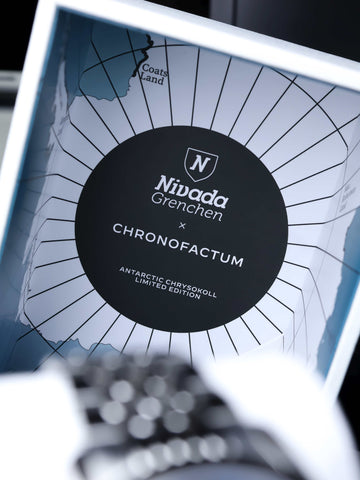Nivada Grenchen X Chronofactum Antarctic Chrysocoll