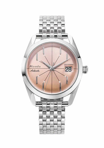 Nivada Grenchen Antarctic Spider Salmon 32042A