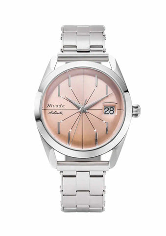 Nivada Grenchen Antarctic Spider Salmon NoDate 32050A