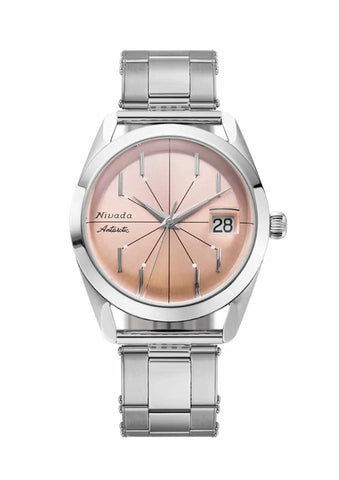 Nivada Grenchen Antarctic Spider Salmon NoDate 32050A