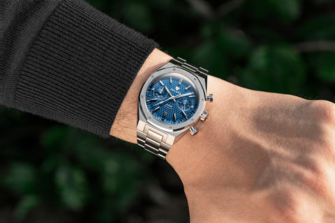 F77 Chrono Mecaquartz Blue 68000Q77