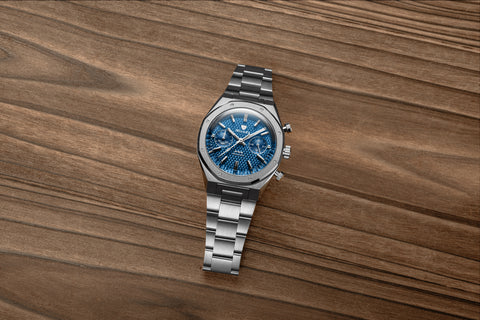 F77 Chrono Mecaquartz Blue 68000Q77