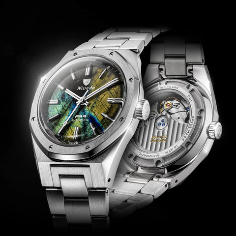 Nivada Grenchen F77 MKII LABRADORITE - 100 YEARS - 68054A77