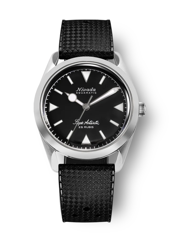 Tropical rubber strap, black