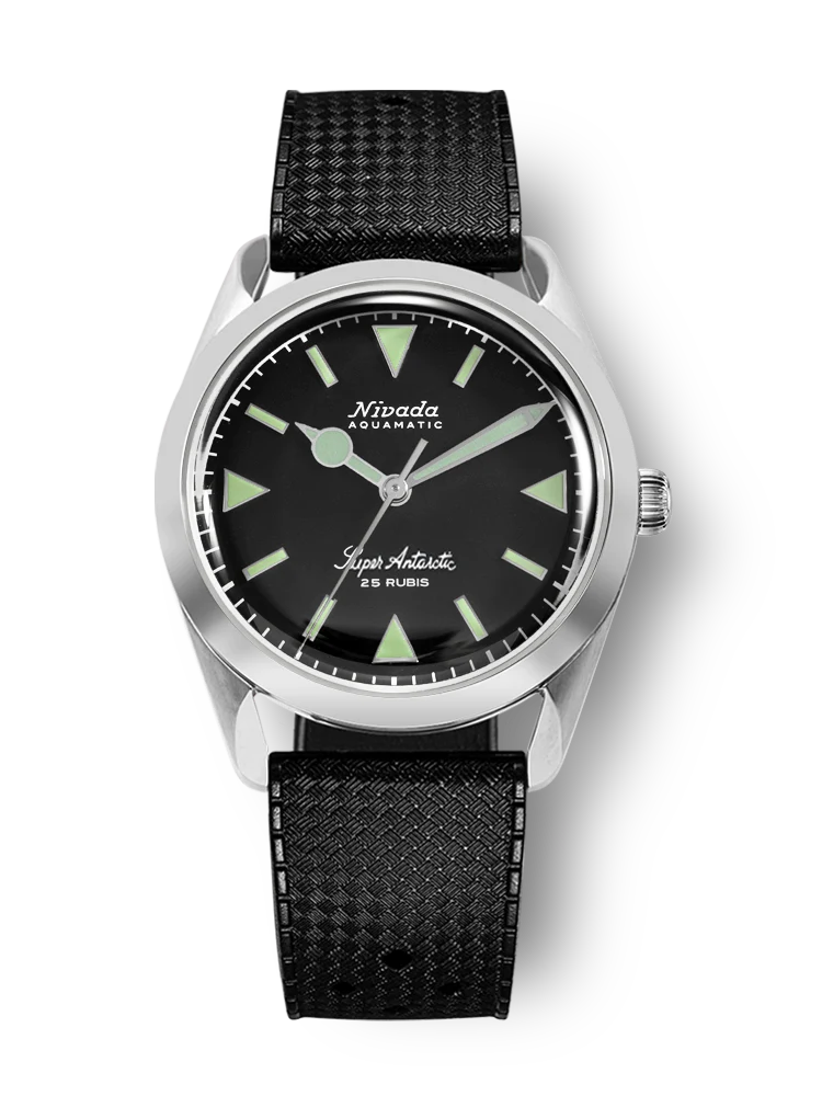 Tropical rubber strap, black