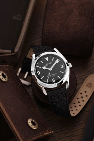 Nivada Grenchen Antarctic 3.6.9 Black No Vintage 32039A