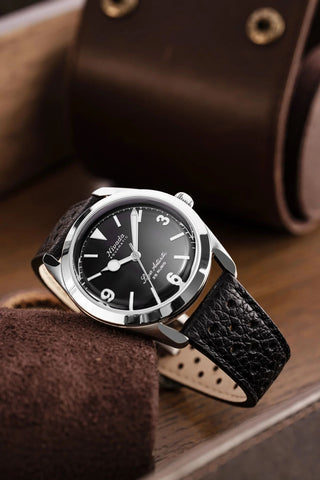 Nivada Grenchen Antarctic 3.6.9 Black No Vintage 32039A