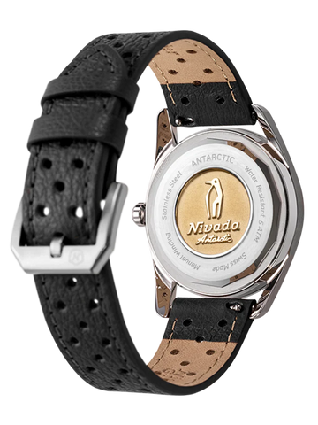 Nivada Grenchen Antarctic Spider 35mm Black - With Date 35011M17