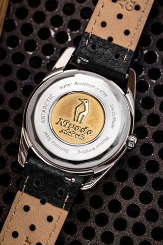 Nivada Grenchen Antarctic Spider 35mm Silver - With Date 35012M17