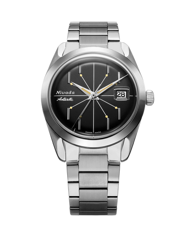 Nivada Grenchen Antarctic Spider Black 32072A