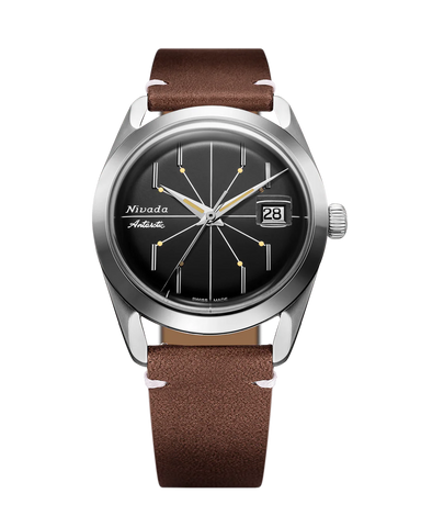 Nivada Grenchen Antarctic Spider Black 32072A