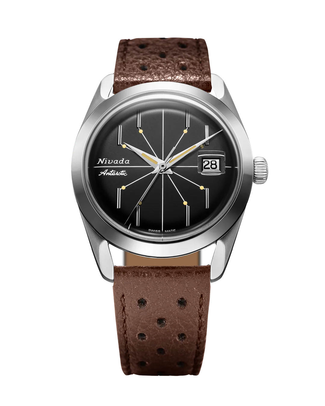 Nivada Grenchen Antarctic Spider Black 32072A – chronofactum.com