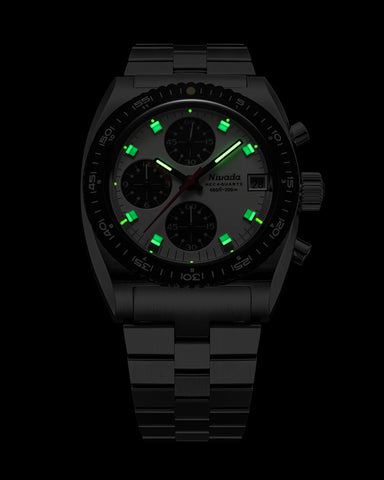 Nivada Grenchen Autochron Panda Mecaquartz 77006Q
