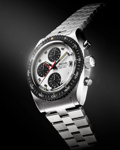 Nivada Grenchen Autochron Panda Mecaquartz 77006Q