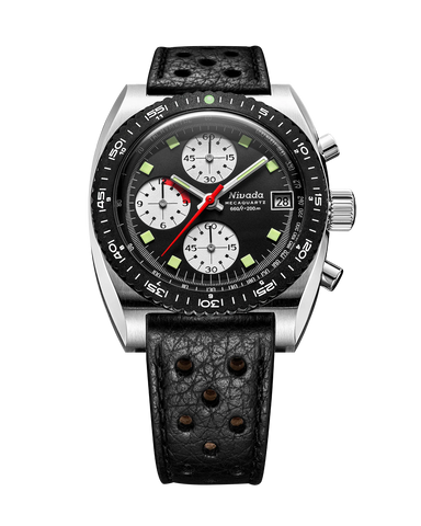 Nivada Grenchen Autochron Reverse Panda Mecaquartz 77007Q