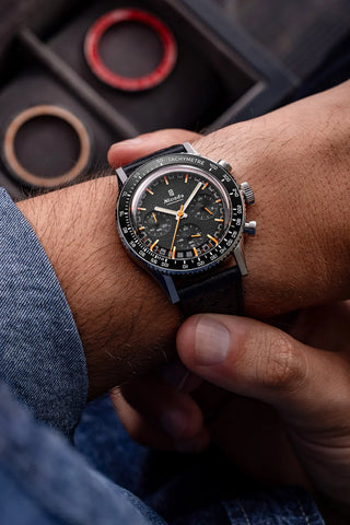 Nivada Grenchen Chronoking Inter Bezel 87040Q - Tachymeter Bezel