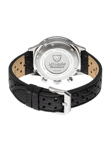 Nivada Grenchen Chronoking Inter Bezel 87042Q - GMT Bezel