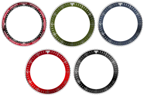 Nivada Grenchen Chronomaster Broad Arrow Inter Bezel 86056M - Stahlboden