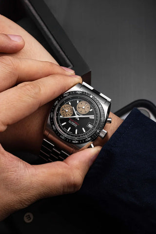 Nivada Grenchen Chronosport White 77002A