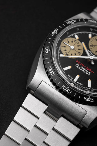 Nivada Grenchen Chronosport Yellow 77001A