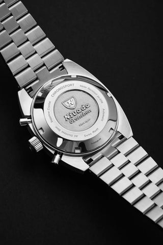 Nivada Grenchen Chronosport Yellow 77001A