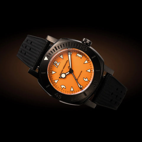 Nivada Grenchen Depthmaster - Black Pumpkin 14131A
