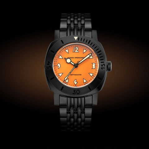 Nivada Grenchen Depthmaster - Black Pumpkin 14131A