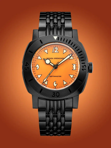 Nivada Grenchen Depthmaster - Black Pumpkin 14131A