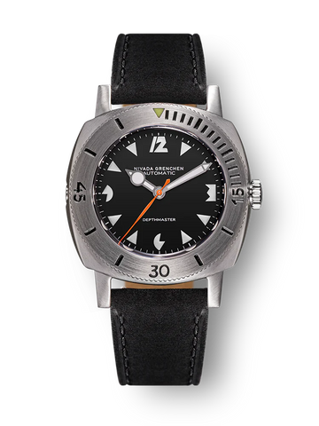 Nivada Grenchen Depthmaster - White Pacman 14102A