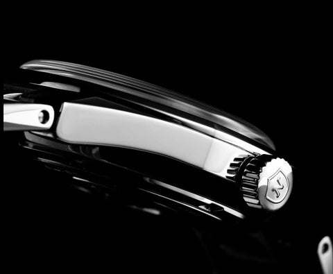 Nivada Grenchen F77 - Brown Smoked Date 69002A77