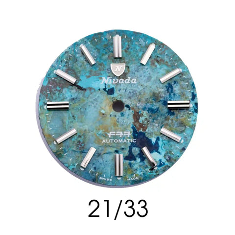 Nivada Grenchen F77 - Chrysocoll Special Edition